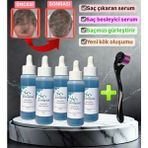 Purexpose Mavi Serum 5 Adet + Dermaroller - Açık Mavi