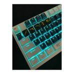 PUREYSMA CS Temalı 5’li Oyuncu Keycap Seti – Cherry MX Uyumlu – Siyah Zemin & Sarı Sembol