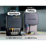 Pureysma Mikrotik Hex RB750GR3 Uyumlu Router Masa Standları | A Tipi - B Tipi - Uzun Model Seçenekleri | Dikey Router Tutucu Ayaklık - Uzun Tip