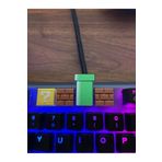 PUREYSMA Super Mario Klavye Tuş Seti (4’lü) – Soru Bloğu, Boru ve Tuğla | Mekanik Klavye Uyumlu Keycap
