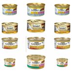 Purina 12x85 gr Gourmet Gold Çifte Lezzet Konservesi