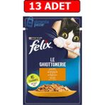 Purina 13x85 gr Felix Tavuklu Yaş Kedi Maması
