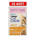 Purina 26x85 gr Cat Chow Somonlu Yetişkin Kedi Konserve Maması