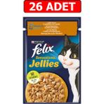 Purina 26x85 gr Felix Tavuklu Havuçlu Yaş Kedi Maması
