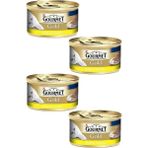 Purina Gourmet Gold Kıyılmış Tavuk 4x85 gr Kedi Mama