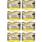 Purina Gourmet Gold Kıyılmış Tavuk 8x85 gr Kedi Maması