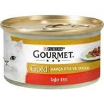 Purina Gourmet Gold Parça Sığır Etli 12x85 gr Kedi Konservesi