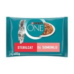Purina One Kısır Somonlu 4x85 gr Yaş Kedi Maması