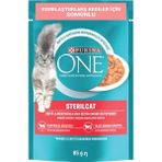 Purina One Kısırlaştırılmış Kedi Maması Somon & Havuç 85 Grx5 Adet