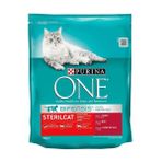 Purina One Sığır Etli Kısırlaştırılmış 800 gr Yetişkin Kedi Maması