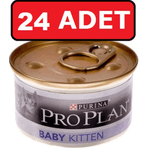 Purina Pro Plan Baby Kitten Tavuklu 24x85 gr Yavru Kedi Konserve Maması
