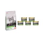 Purina Pro Plan Somonlu 3 kg Kısırlaştırılmış Kedi Maması + Pro Plan Sterilised 5x85 gr Somonlu Konserve