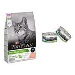 Purina Pro Plan Sterilised Adult 3 kg Somonlu Kısırlaştırılmış Yetişkin Kedi Maması + 2 Adet Konserve