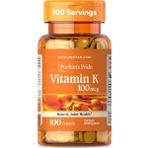 Puritan's Pride Vıtamin K 100 mcg 100 Tablet