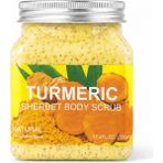 Purivo Turmeric Sherbet Body Scrub Zerdeçal Özlü Vücut Peelingi 500 ml – Arındırıcı ve Yumuşatıcı Vücut Bakımı