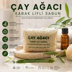 Purlavie Doğal Çay Ağacı Kabak Lifli Sabun P002