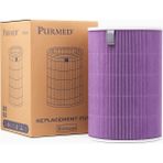 Purmed Xiaomi Mi 1 / Mi 2 / Mi 3 / Mi Pro Air Purifier Uyumlu Mor H13 HEPA + Karbon Filtre – RFID Çipli Yedek Filtre