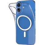 Puro Cover iPhone 16 Plus Magsafe Telefon Kılıfı Şeffaf