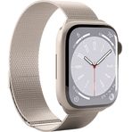 Puro Milanese Apple Watch 42/44/45/49 mm Saat Kayışı Şampanya