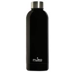 Puro Stainless Steel Hot Cold Mat Metalik Siyah 500 ml Termos