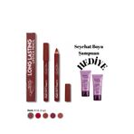 purobıocosmetics Uzun Süre Kalıcı Kalem Ruj Ruj | Bordo | Doğal & Nemlendirici | Vegan