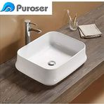 Puroser Pergamon Tezgah Üstü Çanak Lavabo