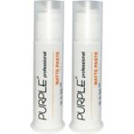 Purple Professional Purple Professional Purple Mat Wax Doğal Şekillendirici 100 Ml - 2 Adet
