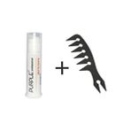 Purple Professional Wax Mat 100 ml Krem ve Şekil Tarağı Seti PURPLE Markalı Saç Bakım Ürünü