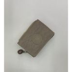 Purpleart Kadın Krinkıl Kumaş Küçük Boy Cüzdan 8X11CM - Standart - Bej