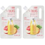 Pürüzsüz Görünüm Veren Vegan Uyku Maskesi 10g Talks Vegan Pocket Sleeping Mask (Skin Smoother) 2li paket