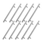 Pürüzsüz İnox Metal Kulp 10 Adet 192 Mm Mobilya Mutfak Çekmece Dolap Dolabı Kulbu Kulpu Kulpları
