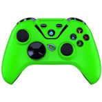 Pusat Clutch Yeşil Titreşim Geri Bildirimli Çift Mod Kablosuz 2.4 GHz Gamepad Oyun Kolu