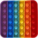 Push Pop Bubble Pop It Özel Pop Kare Gökkuşağı Renkli Duyusal Oyuncak