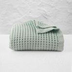 Püskül Lüks Waffle Banyo Havlusu 1 Adet, Büyük Boy 80X160 Cm, 100% Pamuk, Yüksek Kaliteli Banyo Havluları - 80 x 160 cm - Mint Yeşili
