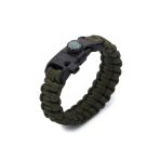 Pusulalı - Magnezyum Çubuklu Paracord Bileklik