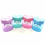Puti 06390 Çift Bölmeli Pastel Renkler Kalemtıraş