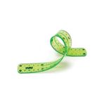 Puti 30 cm Flexi Kırılmaz Esnek Cetvel, Yeşil