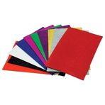 Puti 50x70 cm Karışık Renk Simli Yapışkanlı Eva 10lu Karışı