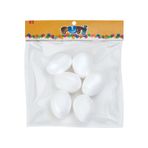 Puti 6 cm 6'lı Köpük Yumurta