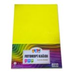 Puti A4 Fosforlu Renkli Fotokopi Kağıdı 100 Adet 5 Farklı Renk ile Yaratıcı Projeler İçin