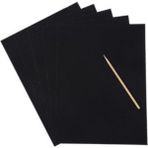 Puti A4 Sihirli Çizim Kağıdı 5 Li Paket