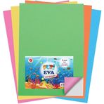 Puti A4 Yapışkanlı 10 Renk Karışık Eva