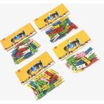 Puti Ahşap Küçük Mandal Renkli 2.5 cm 96'lı