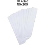 Puti Krapon Kağıdı 50X200 10 Adet Beyaz