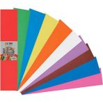 Puti Krapon Kağıdı 50X200 cm 10'lu Paket Karışık Renk