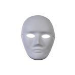 Puti Küçük Surat Karton Maske