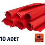 Puti Saygılıofis Fon Kartonu 10 Lu 50X70 cm 1 Paket - KIRMIZI