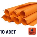 Puti Saygılıofis Fon Kartonu 10 Lu 50X70 cm 1 Paket - TURUNCU