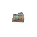 Puti Tek Bölmeli Çember Hazneli Kalemtraş 4 Renk 09797 (36 Lı Paket)