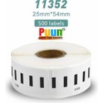 Puun Dymo Lw 11352 Muadil Iade Adres Etıketı 500 Etiket/paket 25MM x 54MM Labelwriter EL60, LW310, LW320, LW330, LW400, LW450, Twin, Duo, 4xl - Beyaz